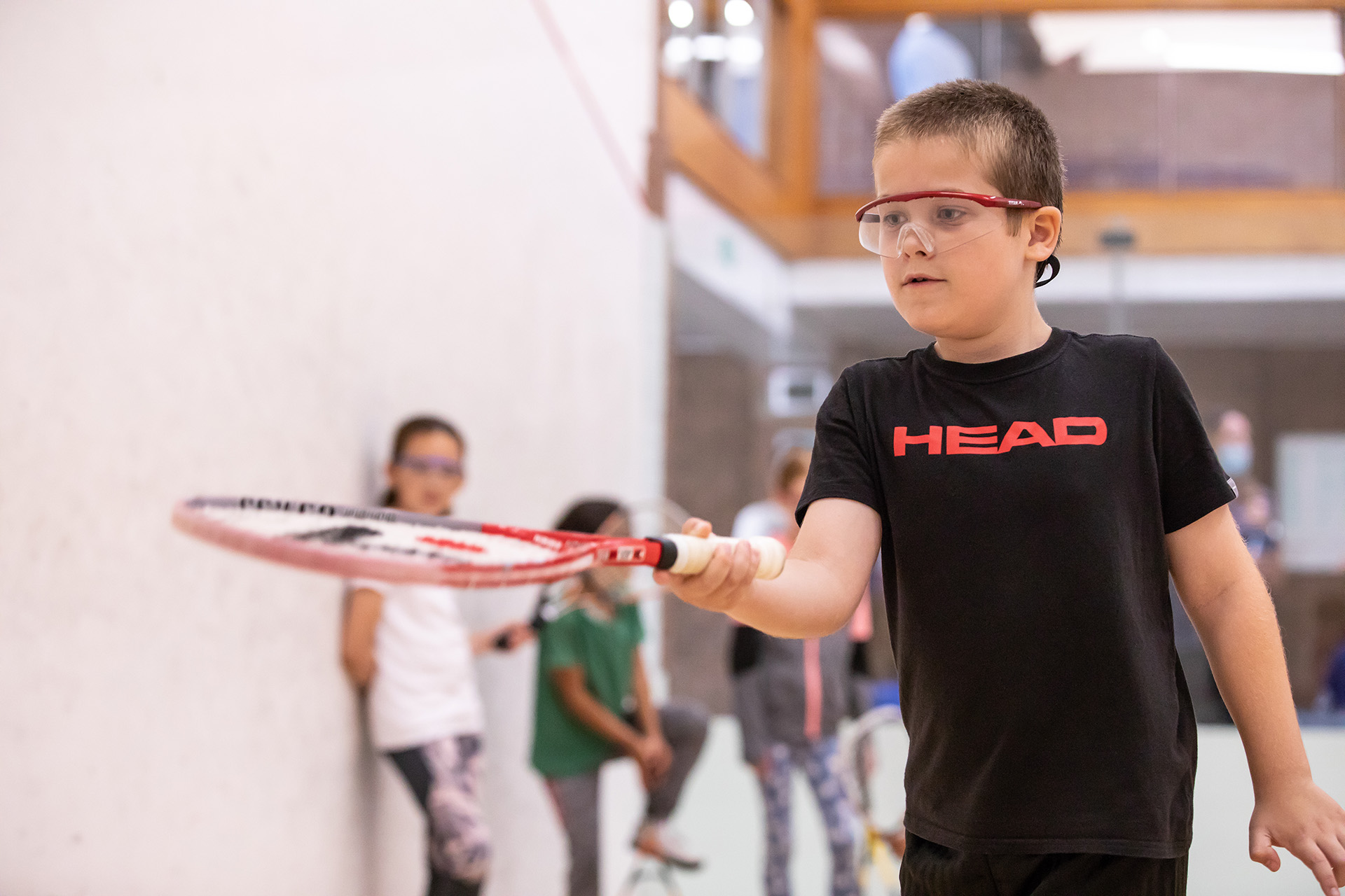 people playing squash