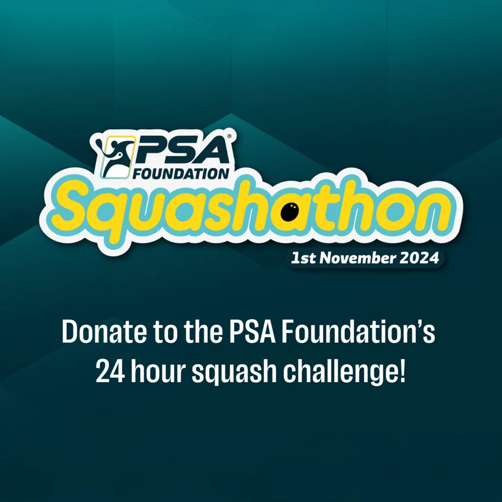 Donate to the PSA Foundation’s 24 hour squash challenge!