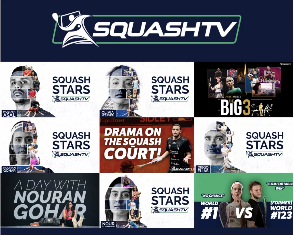 Squash TV – Catch up on the Action!
