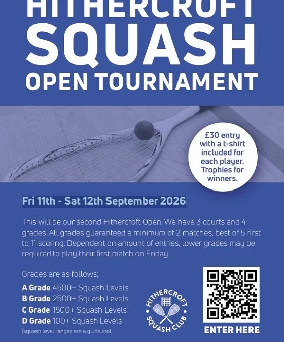 Hithercroft Open 2026